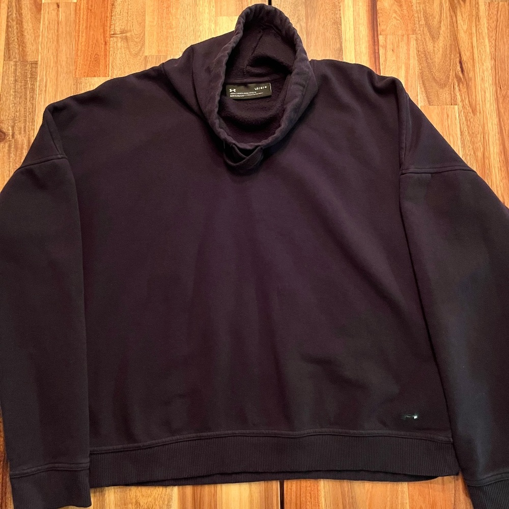 Under Armour Cowl Neck Sweatshirt - Black (L)